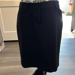 Black pencil skirt